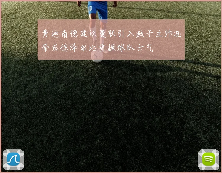 费迪南德建议曼联引入疯子主帅孔蒂或德泽尔比重振球队士气