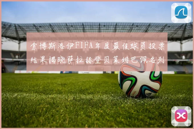 索博斯洛伊FIFA年度最佳球员投票结果揭晓萨拉赫登贝莱姆巴佩名列前茅